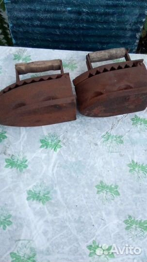 Старый утюг