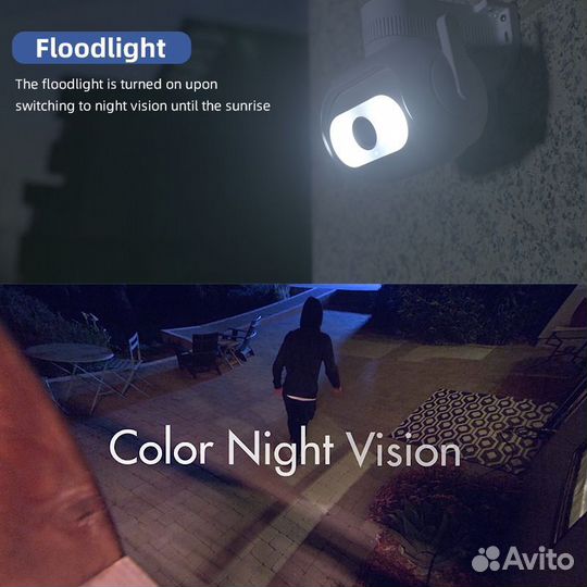 Камера видеонаблюдения WiFi/уличная камера