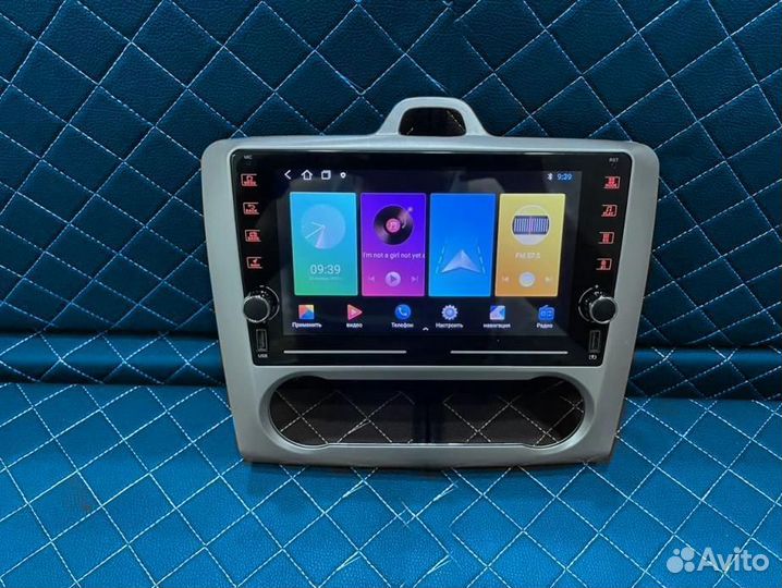 Магнитола Ford Focus 2 климат Android 11 IPS