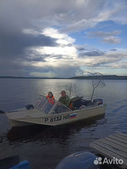 Лодка Воронеж с мотором Suzuki 25 лс 4-такт