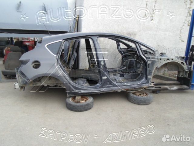 Порог со стойкой Opel Astra J 2009-2014