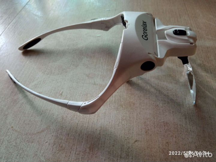 Очки лупа с подсветкой