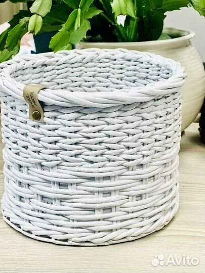 Плетеные изделия из бумажной лозы