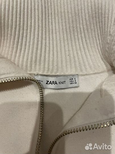 Кофта на замке Zara