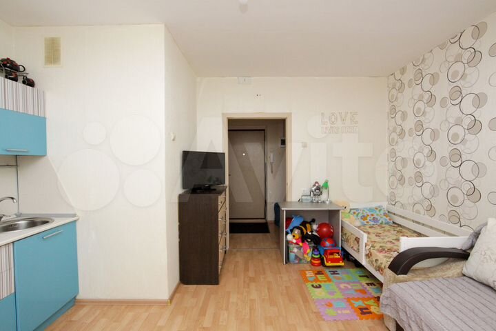 Квартира-студия, 23,6 м², 9/10 эт.