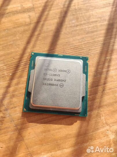 Процессор Intel xeon e3 1220 v5