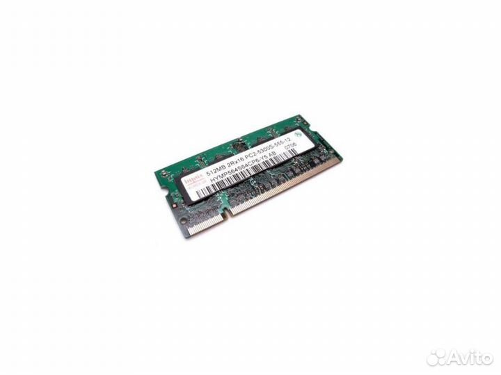 Оперативная память sodimm DDR2 512Mb 2Rx16, б/у