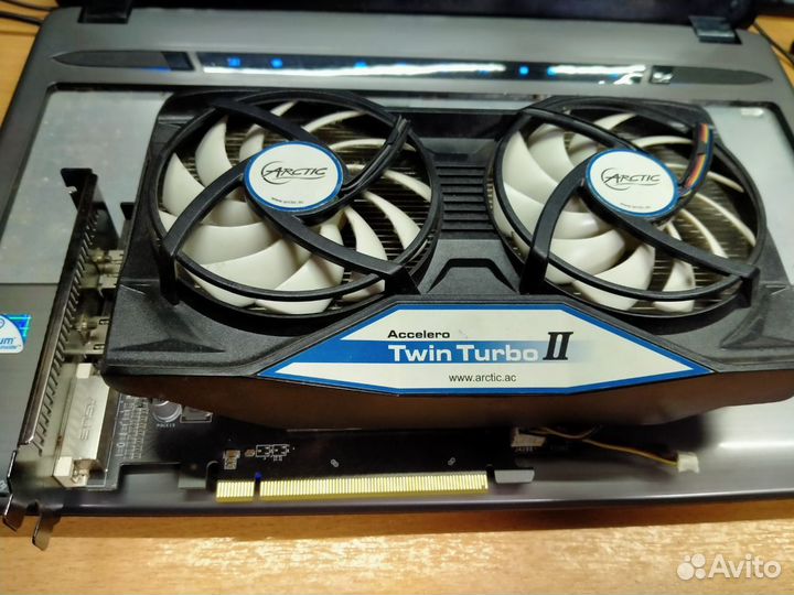 Asus hd 7770 1gb gddr5 + охлад нет изо