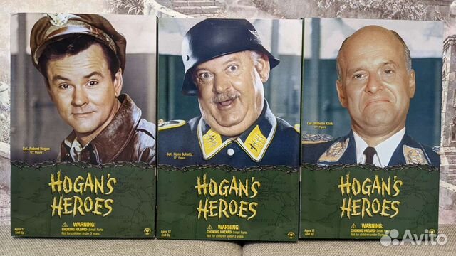 Уникальный лот фигурок Hogan's heroes sideshow