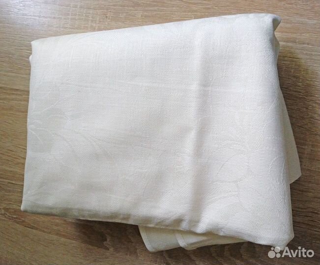 Скатерть новая белая, лён, СССР