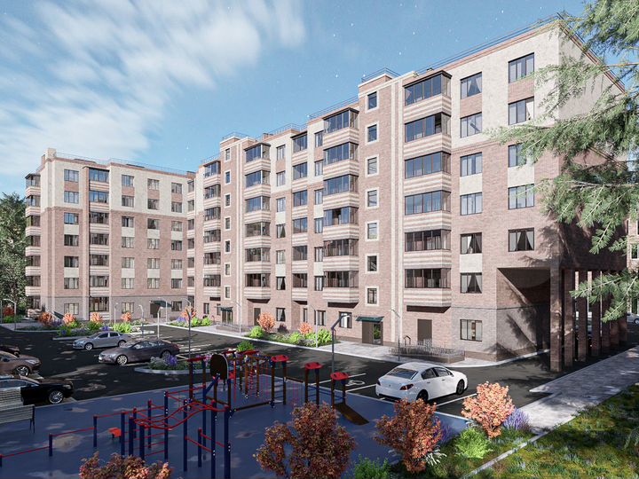 1-к. квартира, 44 м², 6/7 эт.