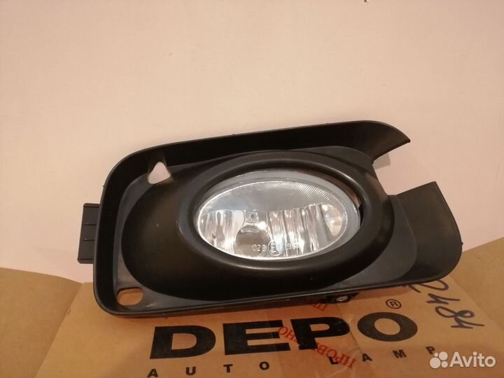Противотуманная фара Honda accord 7