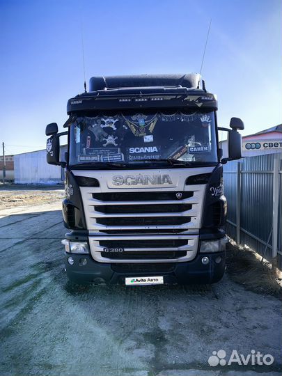 Scania G380 с полуприцепом, 2011