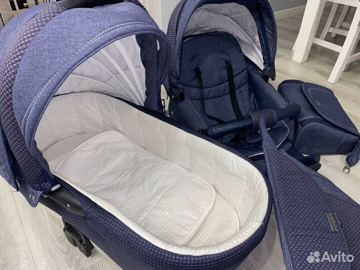 Коляска зима/лето adamex 2 в 1