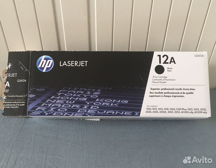 Картридж hp laserjet 12A