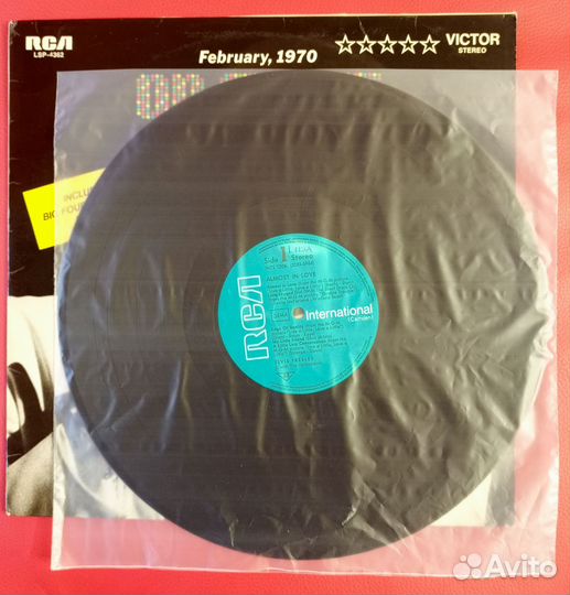 LP Elvis Presley – On Stage - February 1970 RCA US