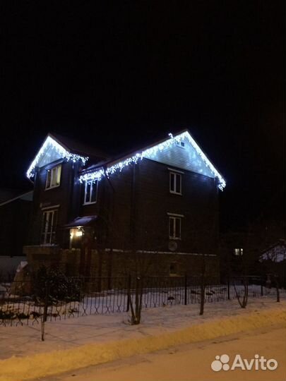 LED подсветка Бахрома