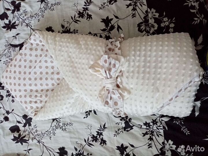 Конверт на выписку из роддома зимний