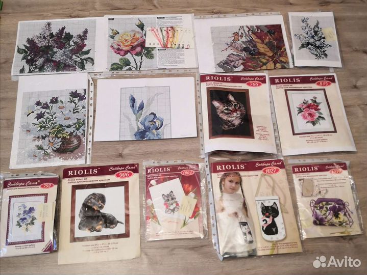 Вышивка крестиком и бисером 1