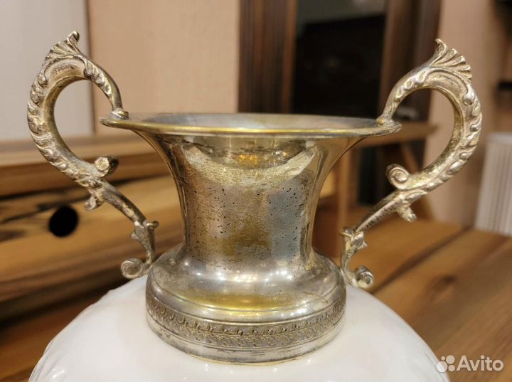 242962 Ваза и тарелка Capodimonte art. 03411