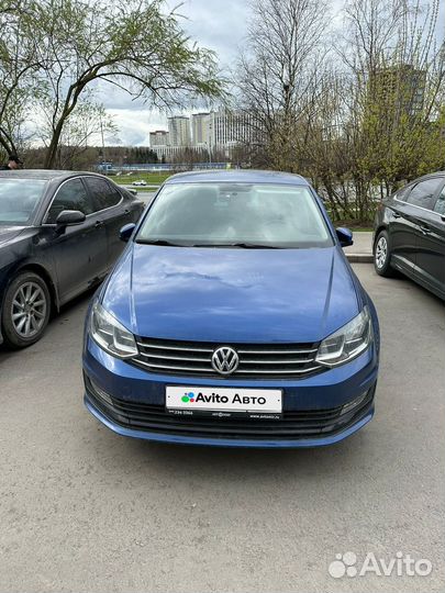 Volkswagen Polo 1.6 AT, 2020, 36 605 км