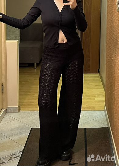 Кружевные брюки