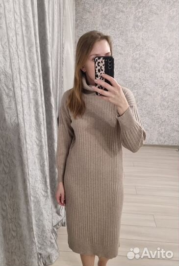 Платье трикотажное женское