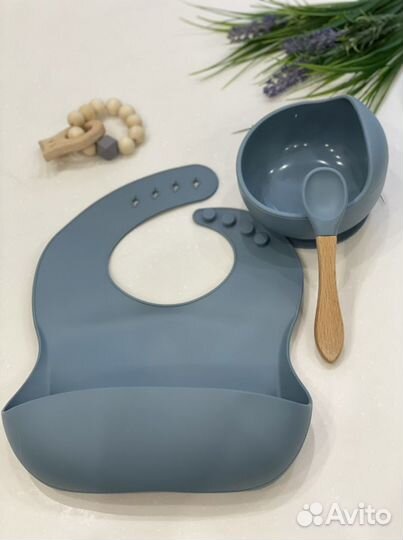 Силиконовая посуда для кормления