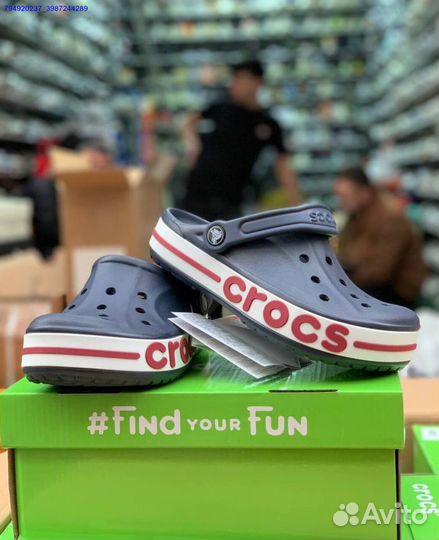 Сланцы мужские Crocs Кроксы