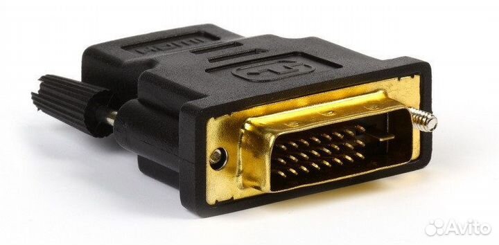 Переходник / адаптер hdmi F - DVI-D 25m Новый и др