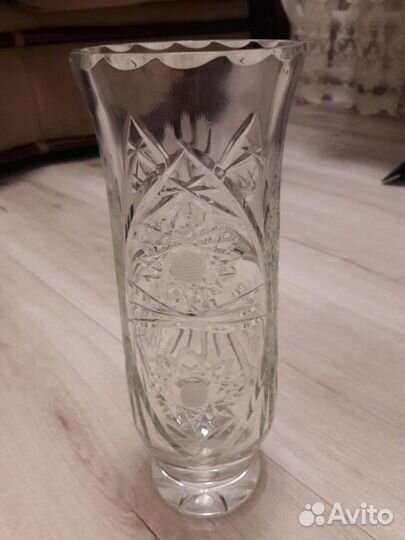 Ваза хрустальная СССР