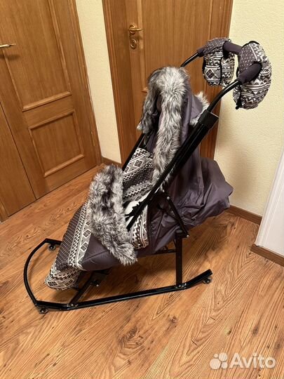 Коляска санки