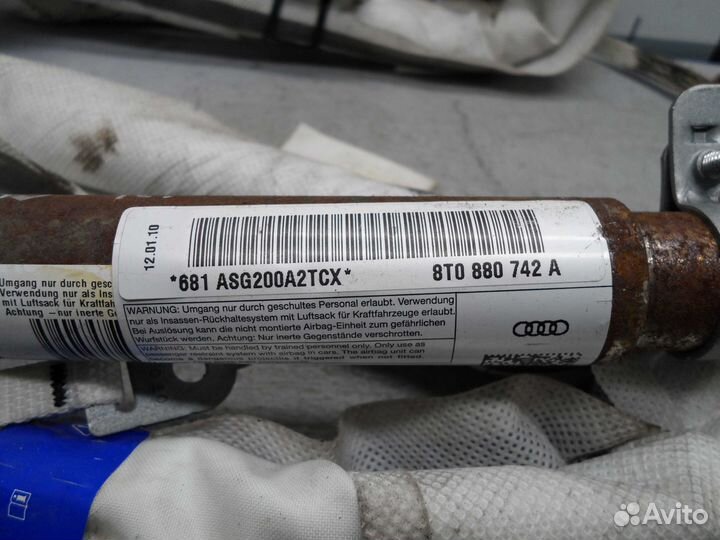 Б/У Подушка безопасности потолочная правая