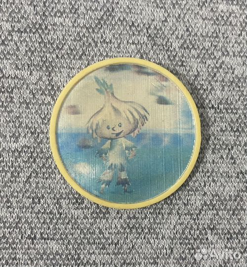 Значок времен СССР - Чиполлино - Мультфильм. Детск