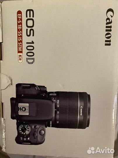 Зеркальный фотоаппарат canon EOS 100d
