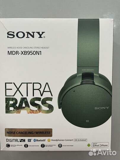 Беспроводные наушники sony MDR-XB950N1