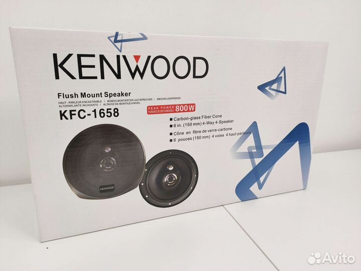 Динамики 16 см kenwood новые/гарантия