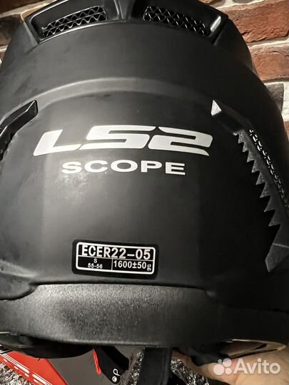 Шлем LS2 ff902 scope solid matt black