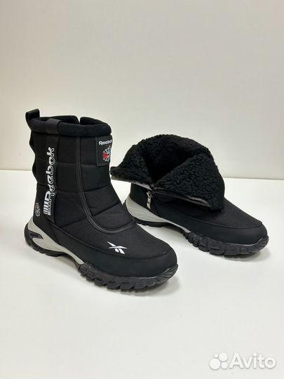 Reebok дутики ботинки зимние с мехом