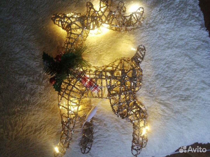 Новогодний олень