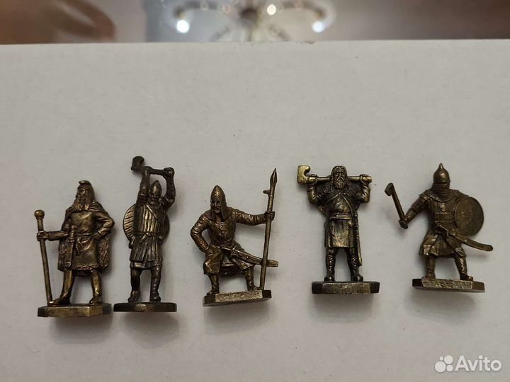 Солдатики латунь