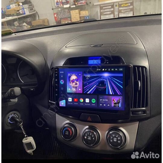 Android магнитола Hyundai Elantra 4HD