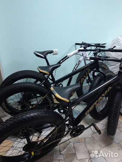 Велосипед с огромными колесами (Фэтбайк)