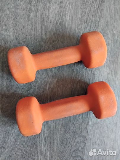 Гантели torneo 2 кг