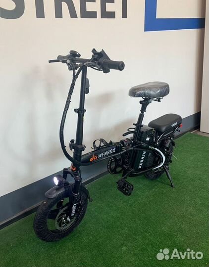 Электровелосипед складной