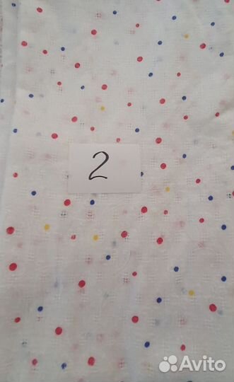 Отрезы ткани разной пакетом