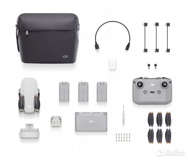 Квадрокоптер Dji Mini 2 mt2pd Fly More Combo