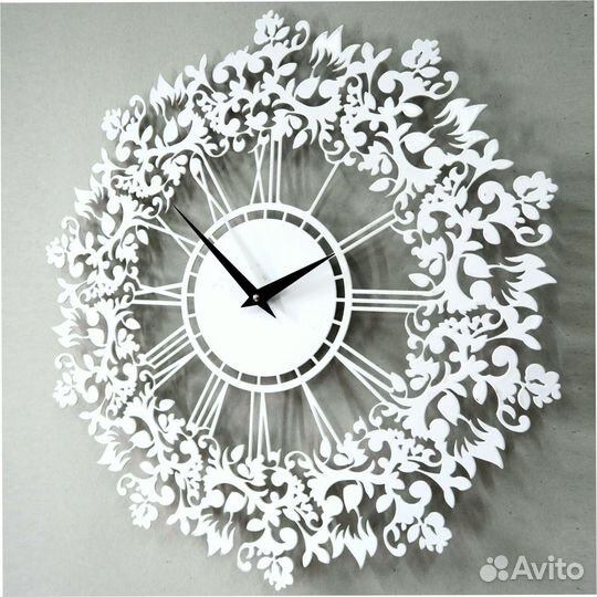 Часы лазерная резка по металлу