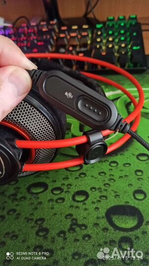 Игровые наушники с микрофоном