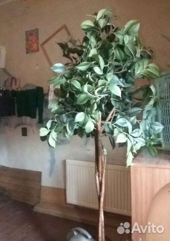 Искусственное дерево лимон штамб 1.5 м